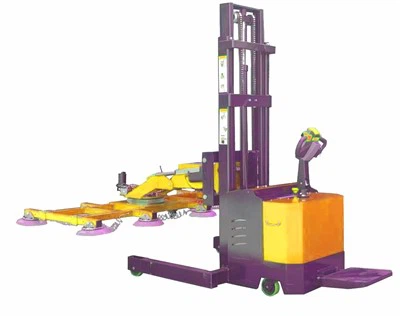 완전 전기 빨판 트롤리